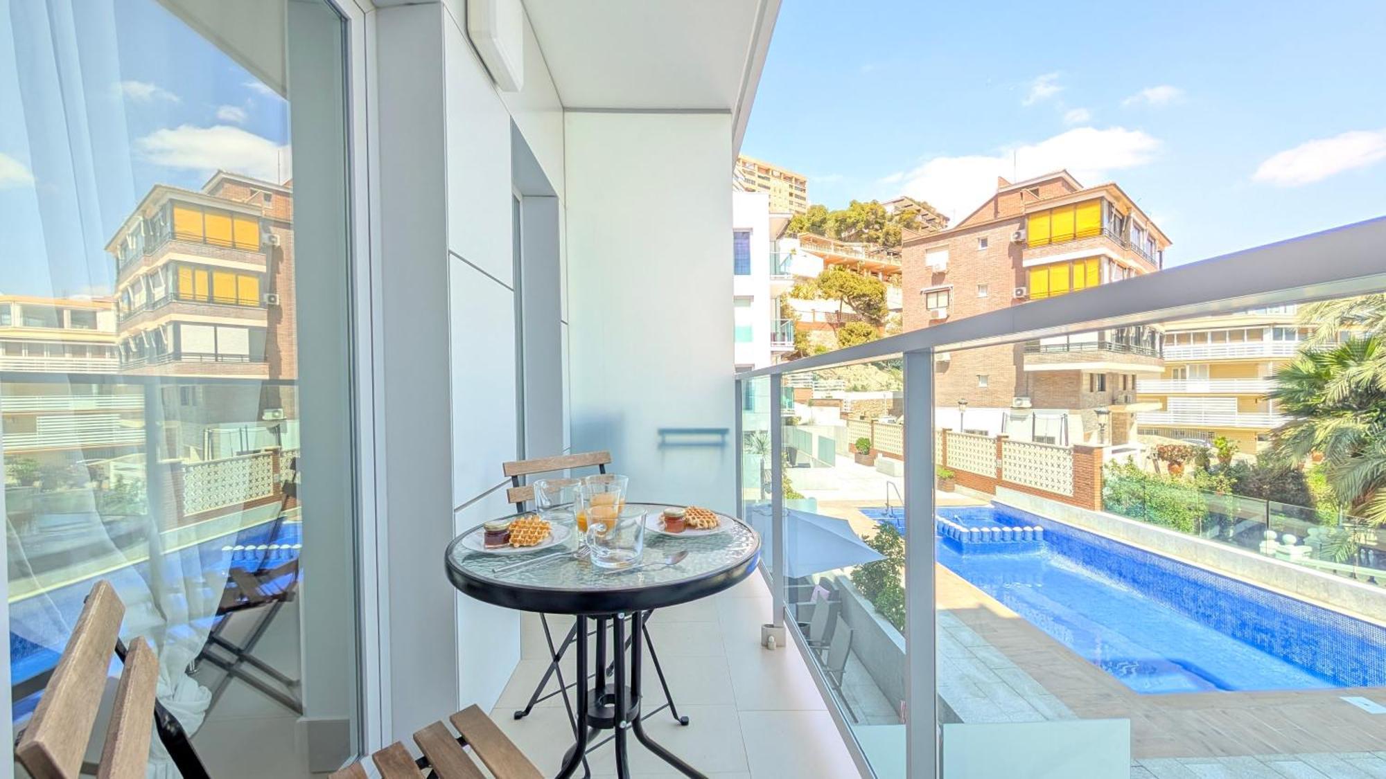 Mirador Lovely Apartment Benidorm Exterior foto